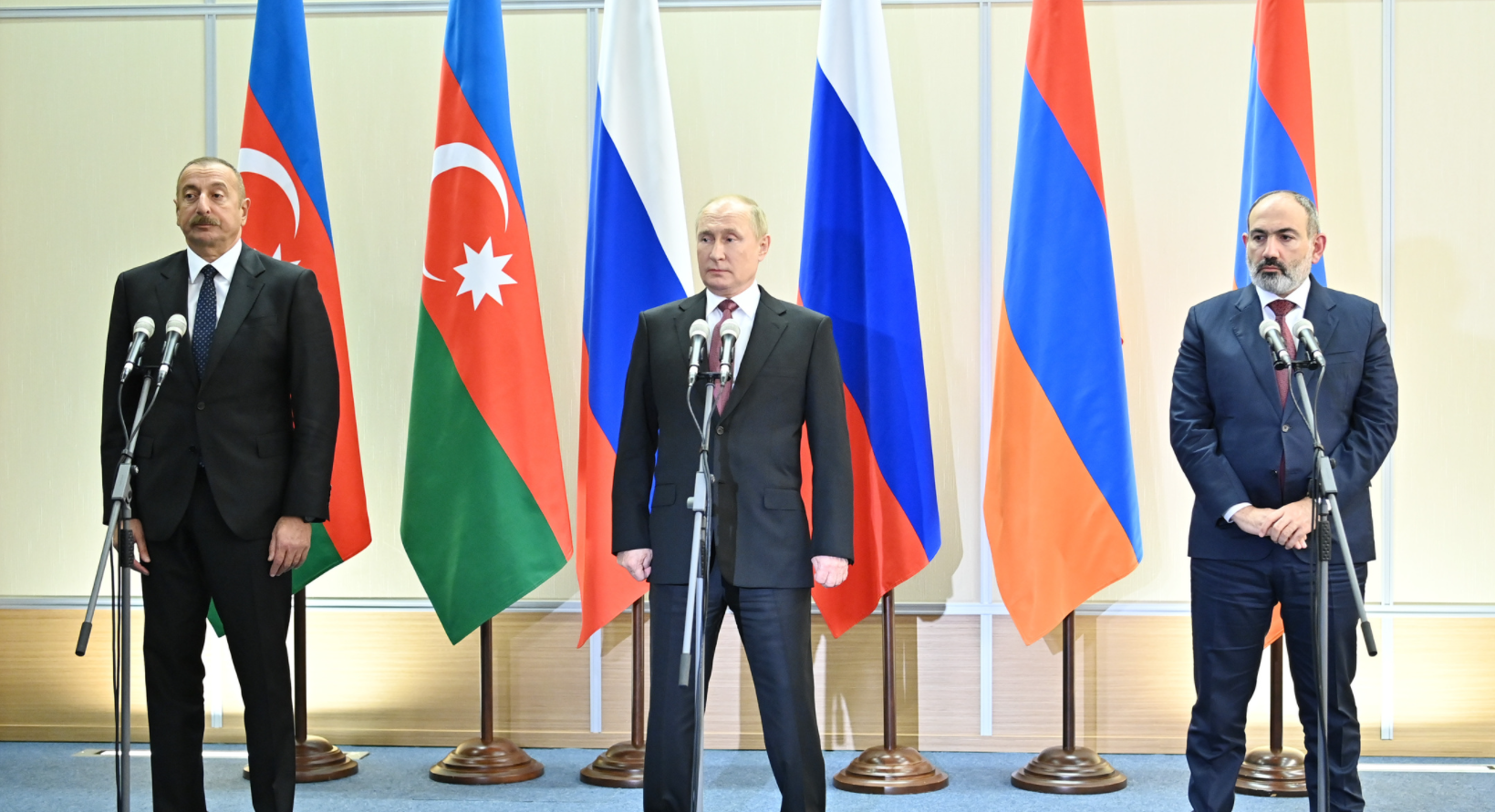 Алиев, Путин и Пашинян выступили с заявлением.