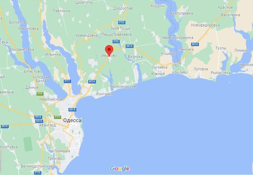 Аварія сталася недалеко від населеного пункту Іваново