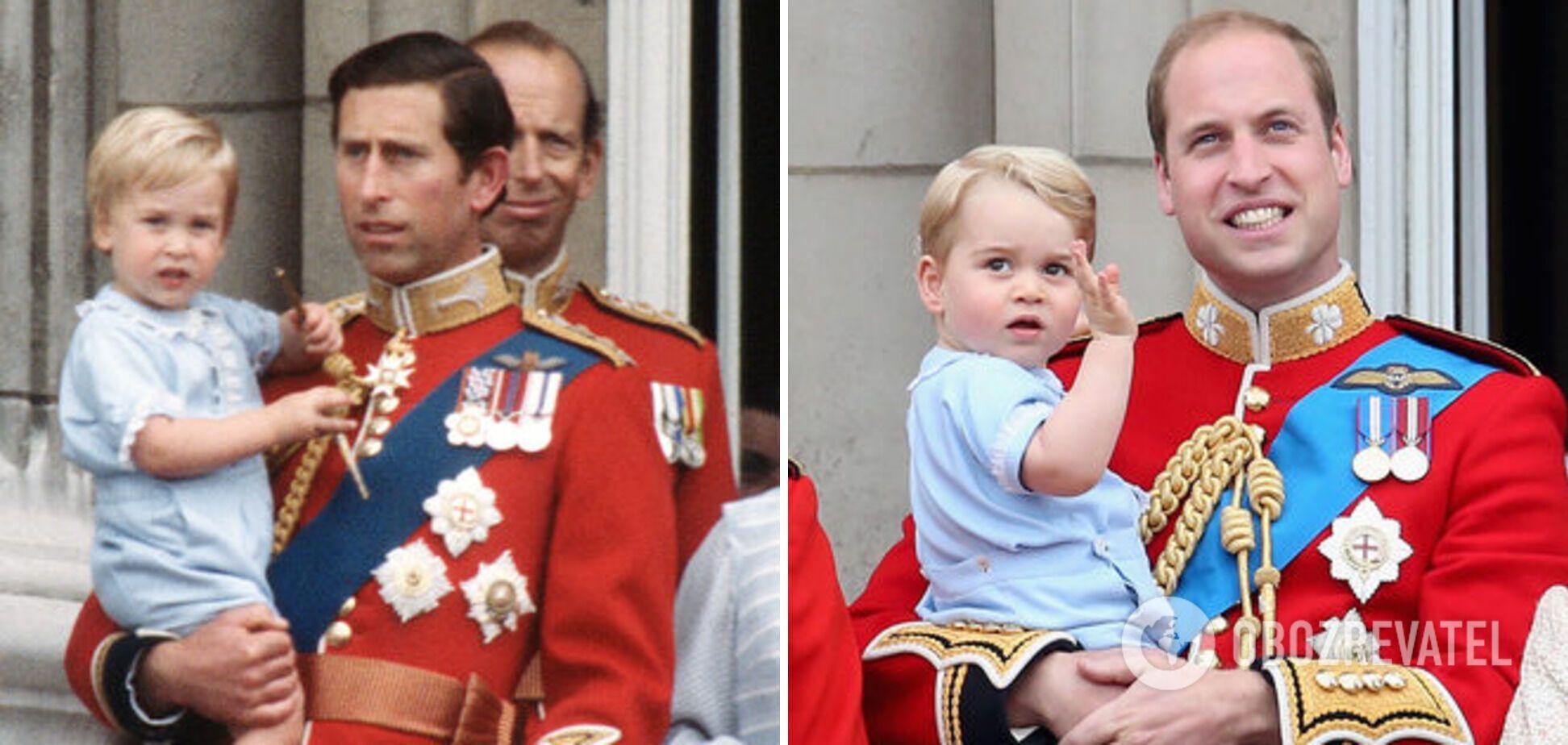 Принц Джордж похож на папу.
