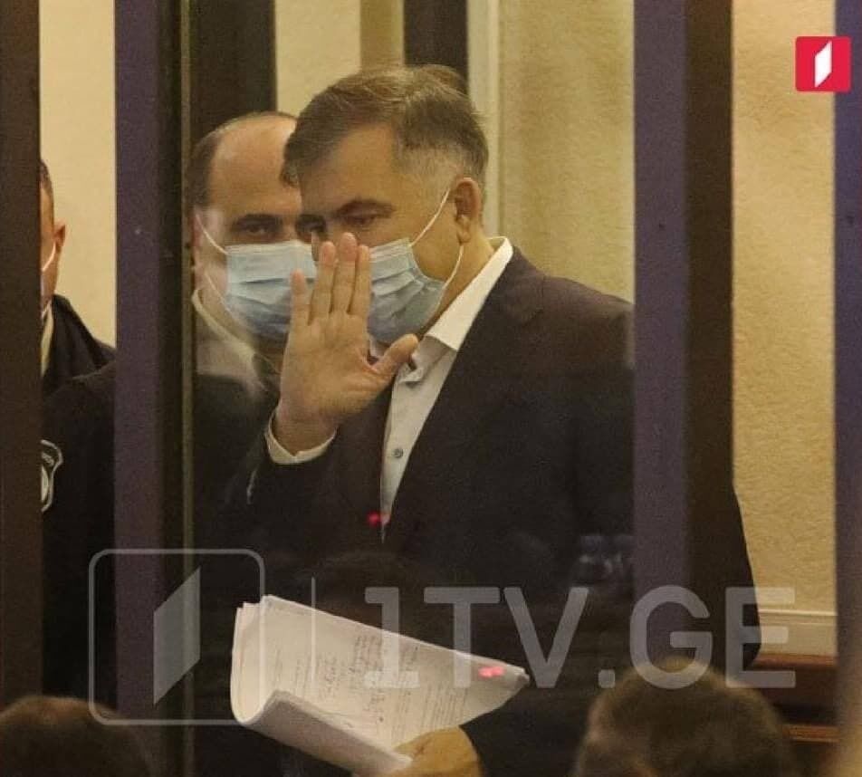 Саакашвили в суде .