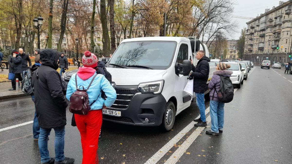 Перекрытие правительственного квартала.