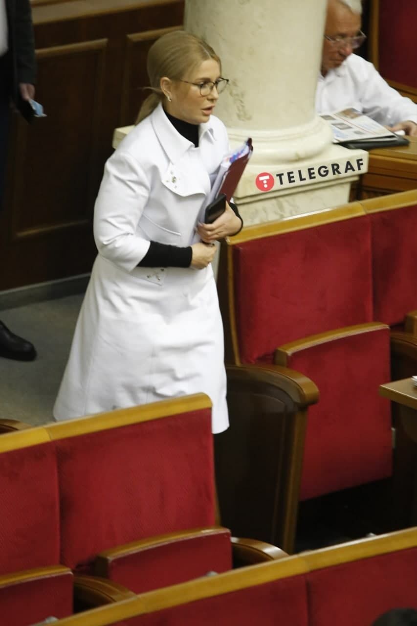 Юлия Тимошенко в Верховной раде