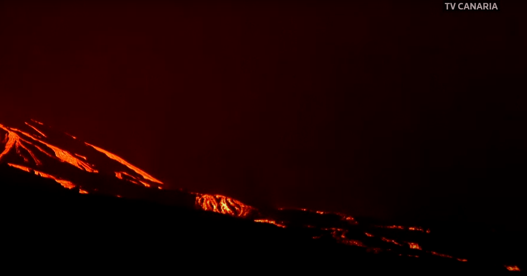 Извержение Кумбре-Вьеха .