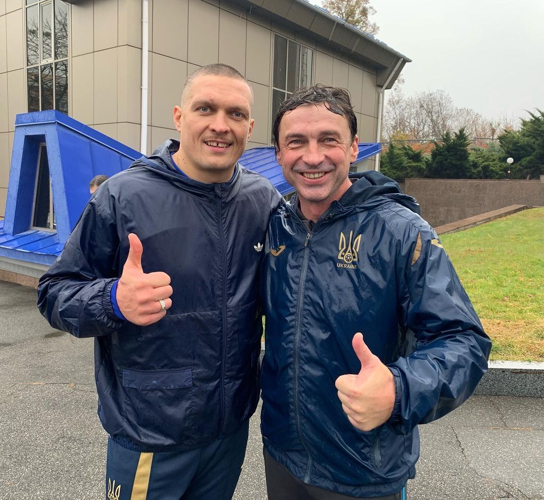 Usyk and Vaschuk