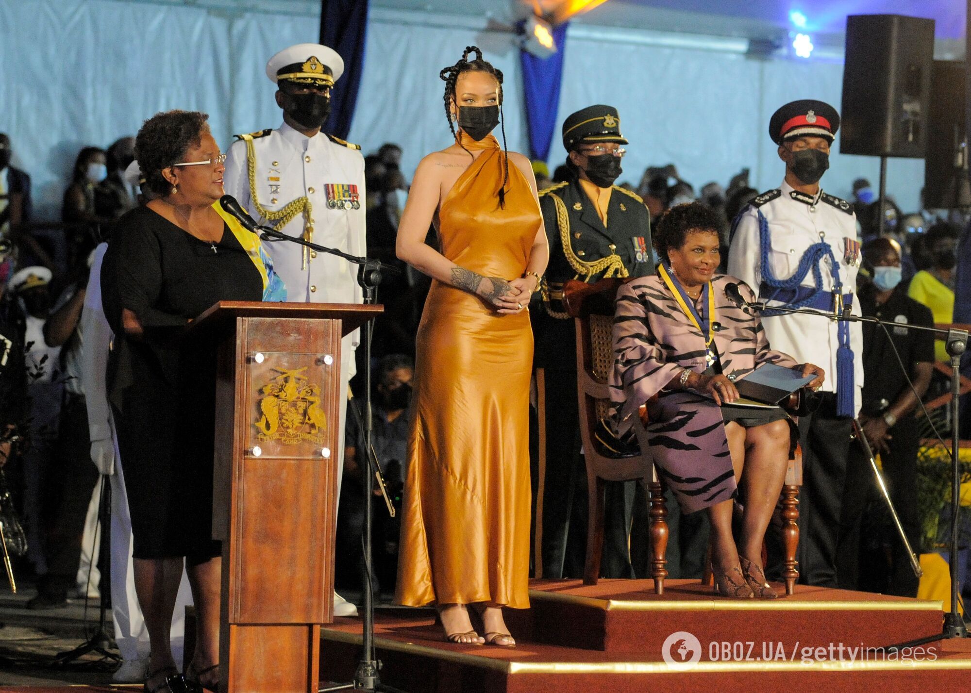 Ріанну оголосили національним героєм Барбадосу