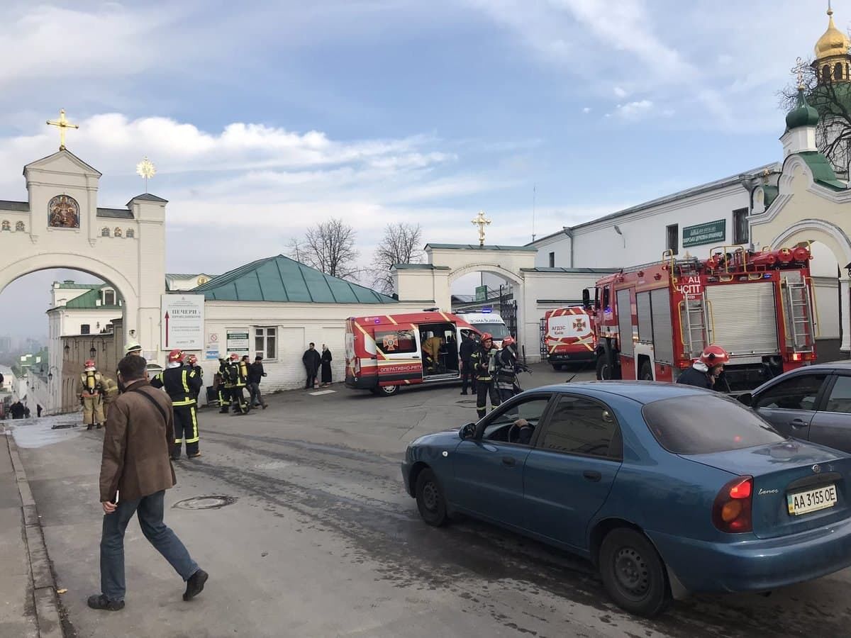 Горить майстерня з розпису ікон