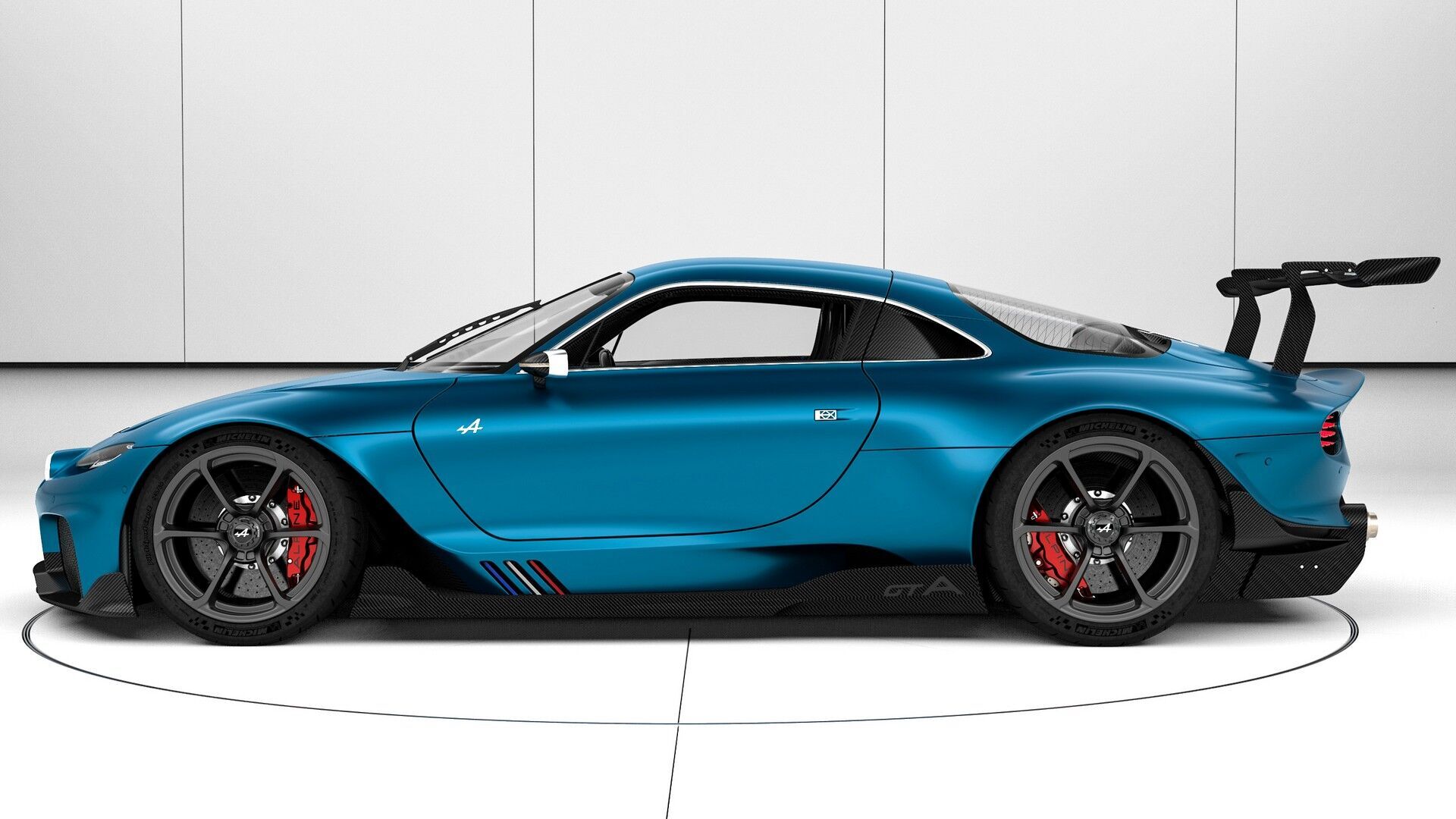 П'ятий екземпляр GTA Concept пофарбований у фірмовий синій колір марки