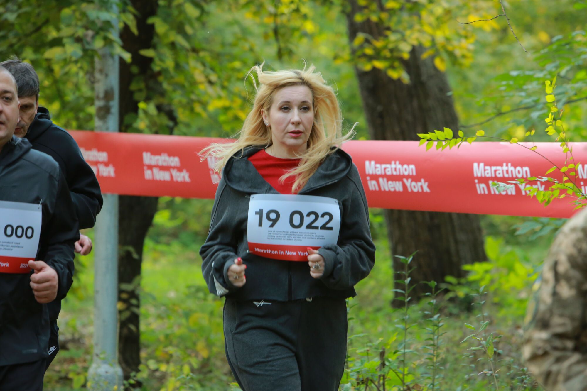 До марафону долучилася Наталія Воронкова, засновниця "Волонтерської сотні "Доброволя".