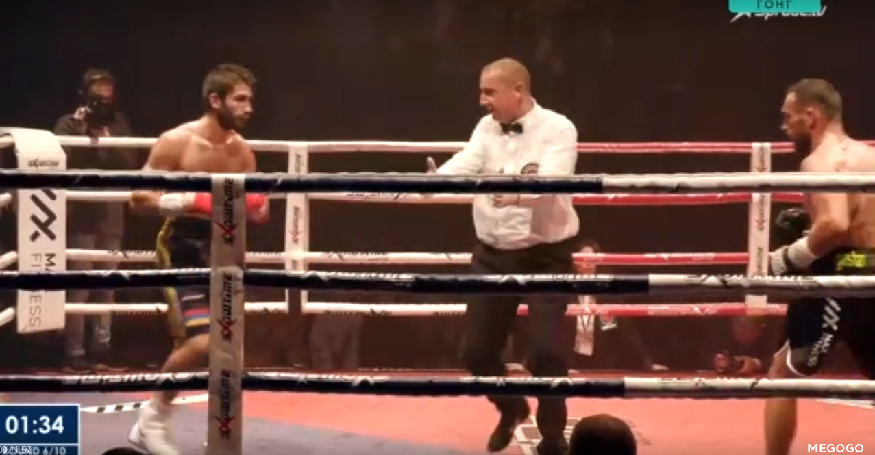 Український боксер підвівся з нокдауну та виграв чемпіонський бій. Відео