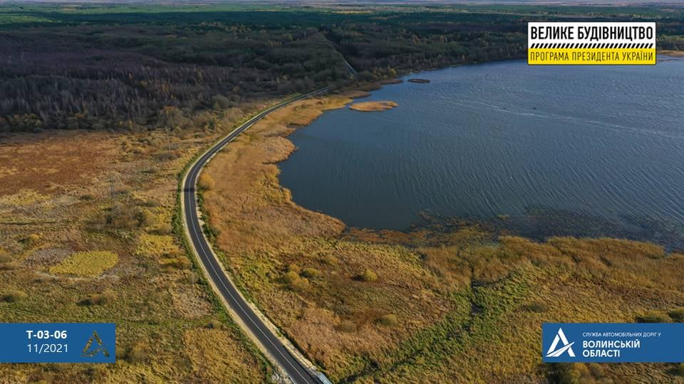 В Шацком природном парке завершилась "Большая стройка" еще одной дороги – вдоль озера Люцимер