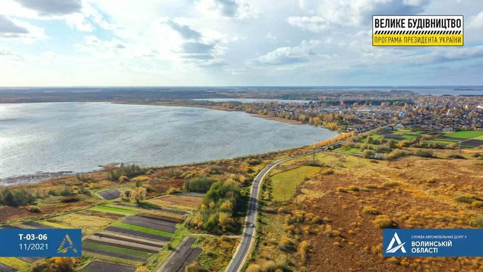 В Шацком природном парке завершилась "Большая стройка" еще одной дороги – вдоль озера Люцимер