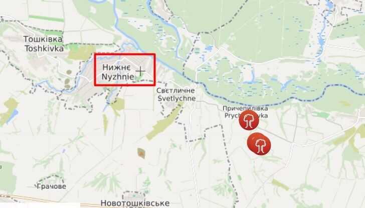 Під час обстрілів окупантами було пошкоджено газопровід біля смт Нижнє