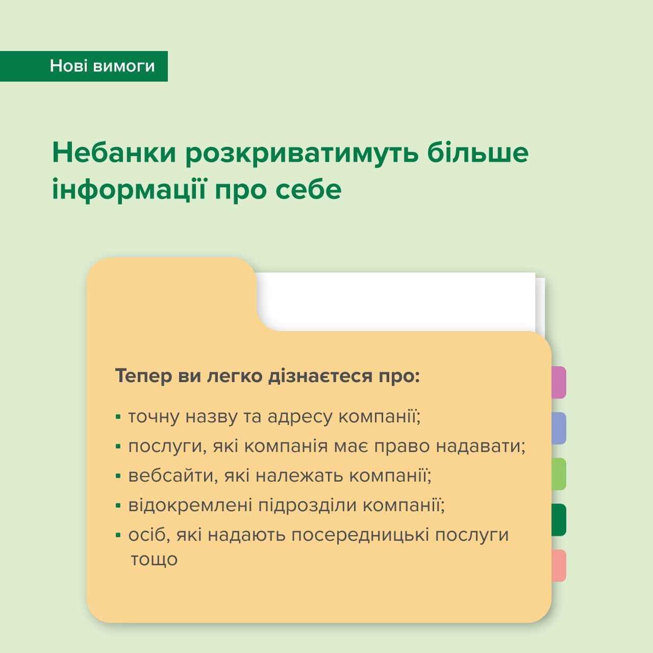 Нацбанк посилив вимоги до небанківських фінустанов