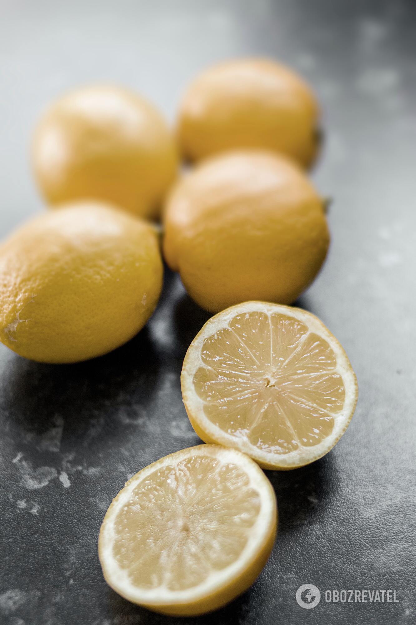 Лимон для маринаду