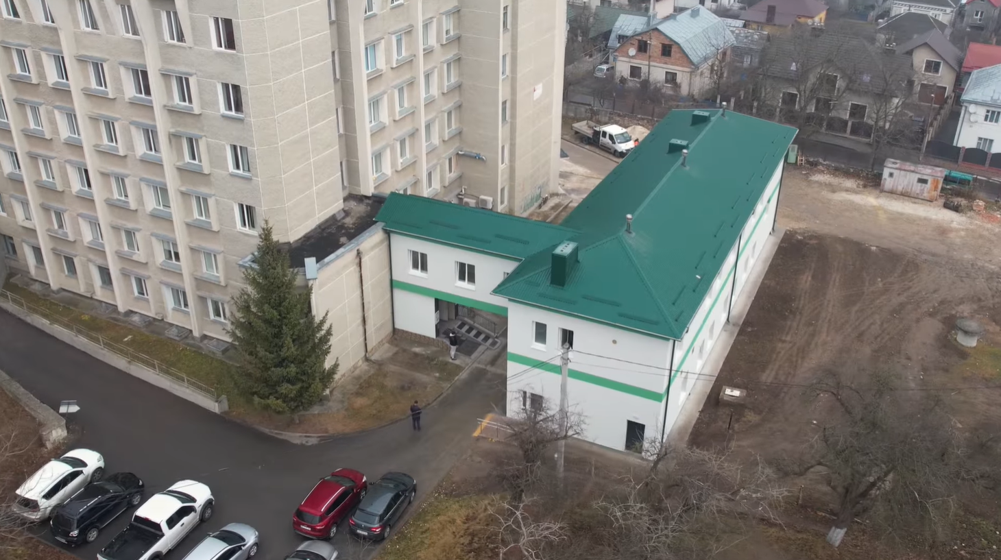 Новое приемное отделение в Тернопольской областной клинической больнице