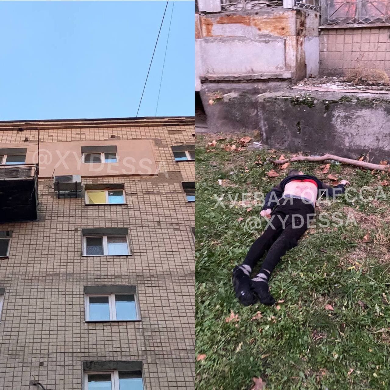 В Одесі хлопець випав із вікна на 8 поверсі