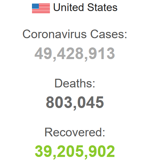 Ситуация с коронавирусом в США