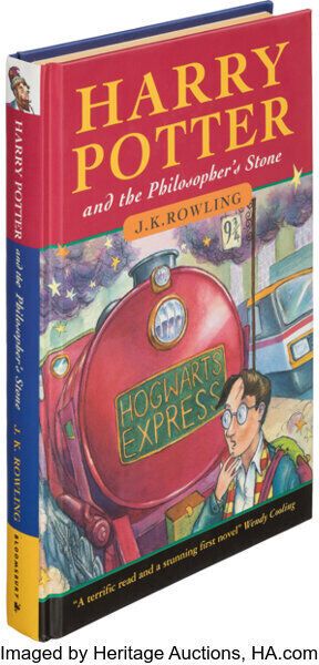 Перше видання "Гаррі Поттера" продано за рекордні 471 тис. доларів