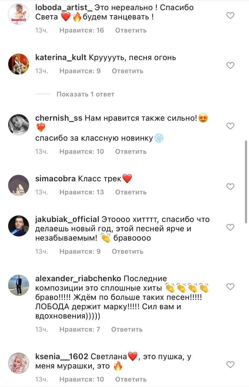 Лобода Новый Год Песня