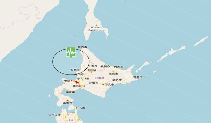 Епіцентром поземних поштовхів стала південна частина префектури Ібаракі