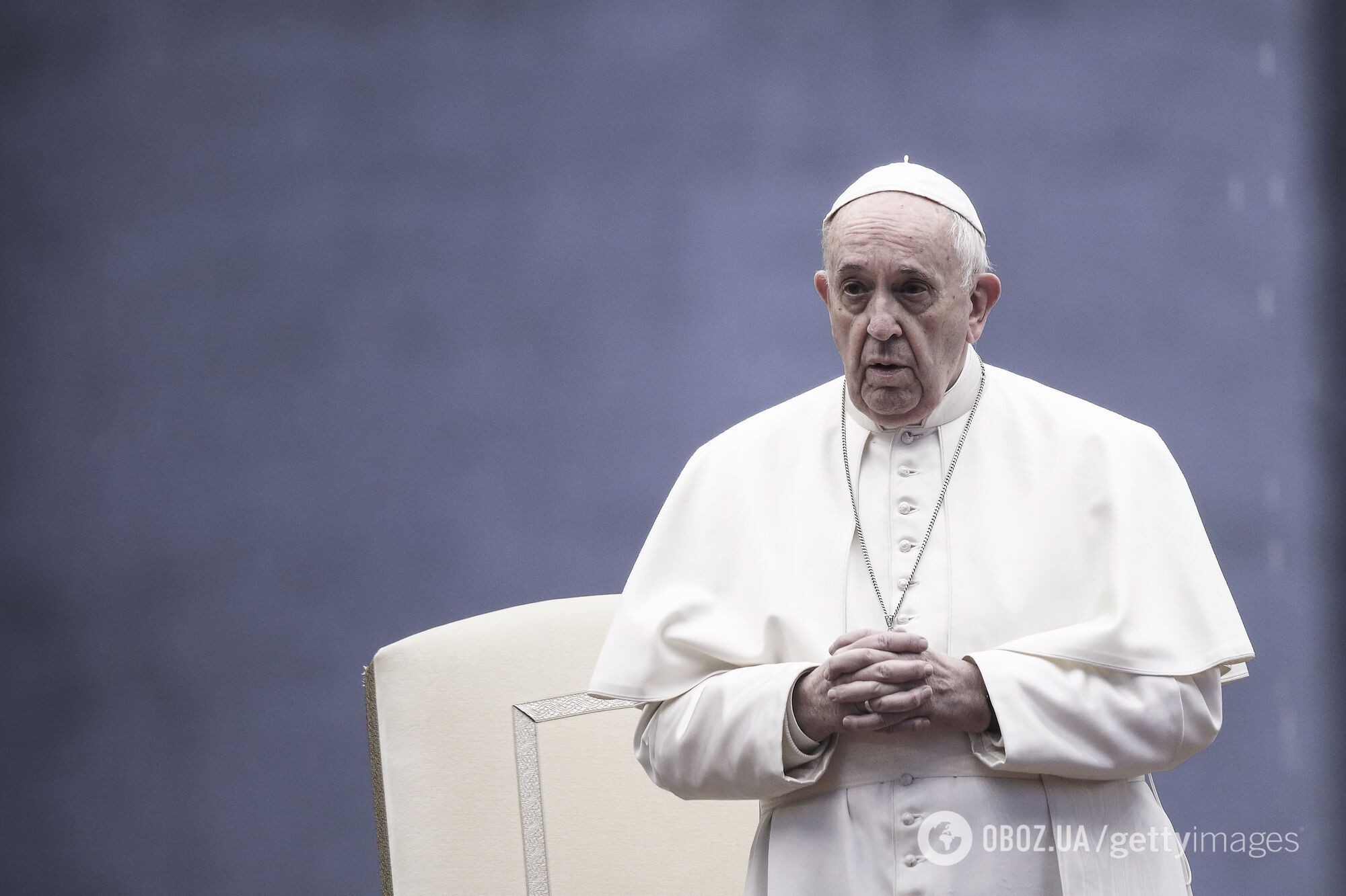 Папа Римский Франциск призвал молиться о мире в Украине