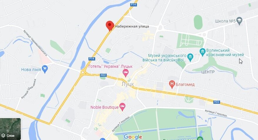 ДТП произошло на Набережной, центр города сковали пробки
