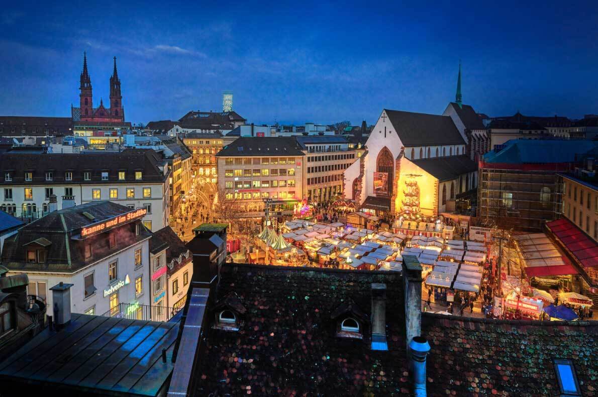 Рождественская ярмарка в Базеле