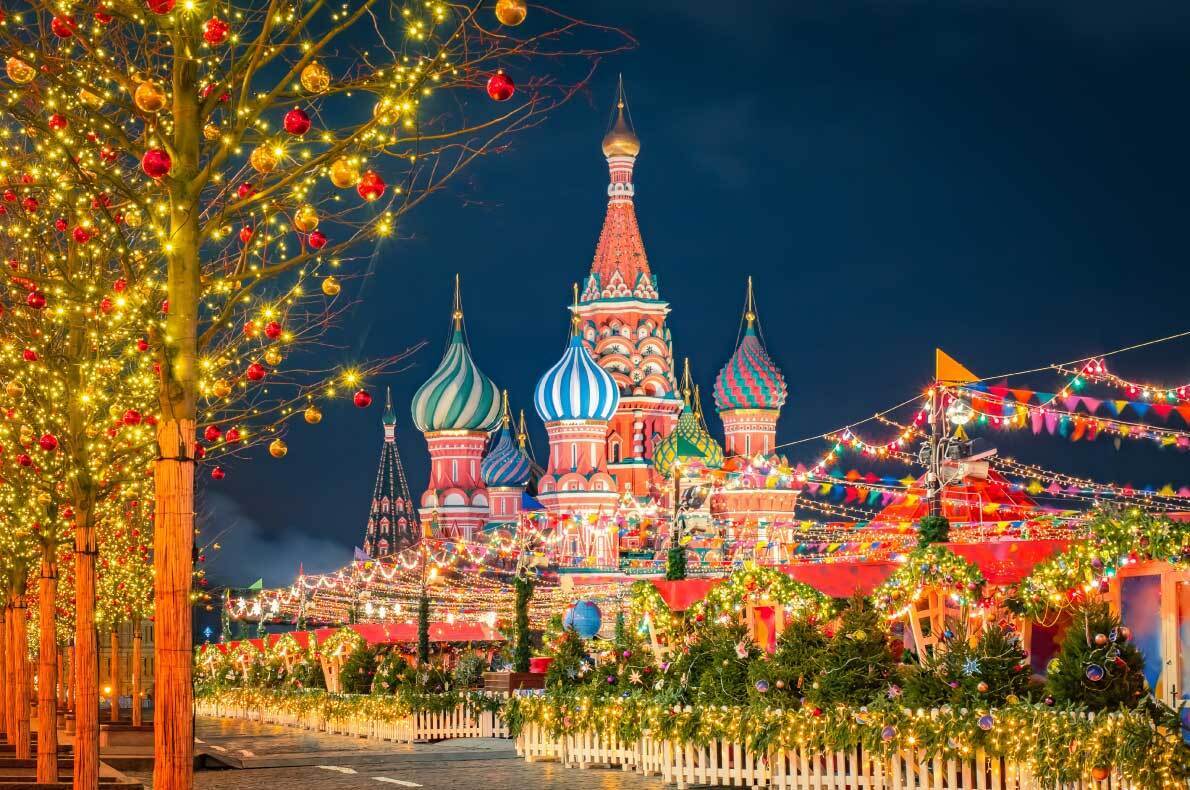 Рождественская ярмарка в Москве