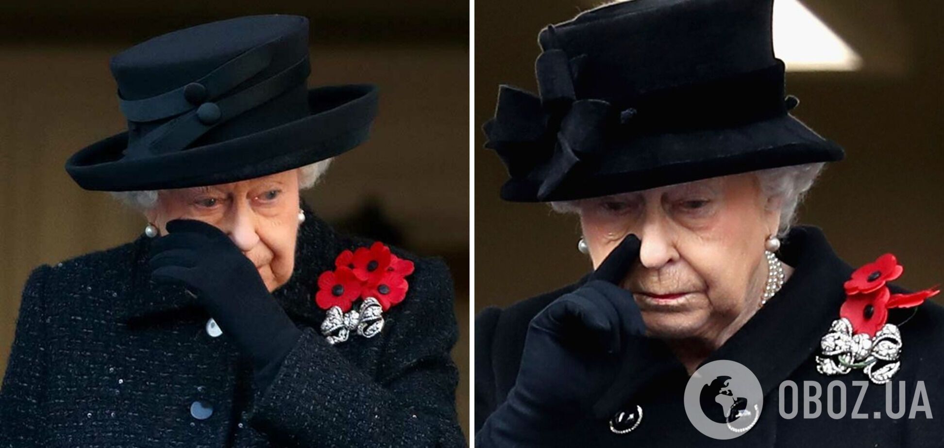 Королева заплакала під час церемонії