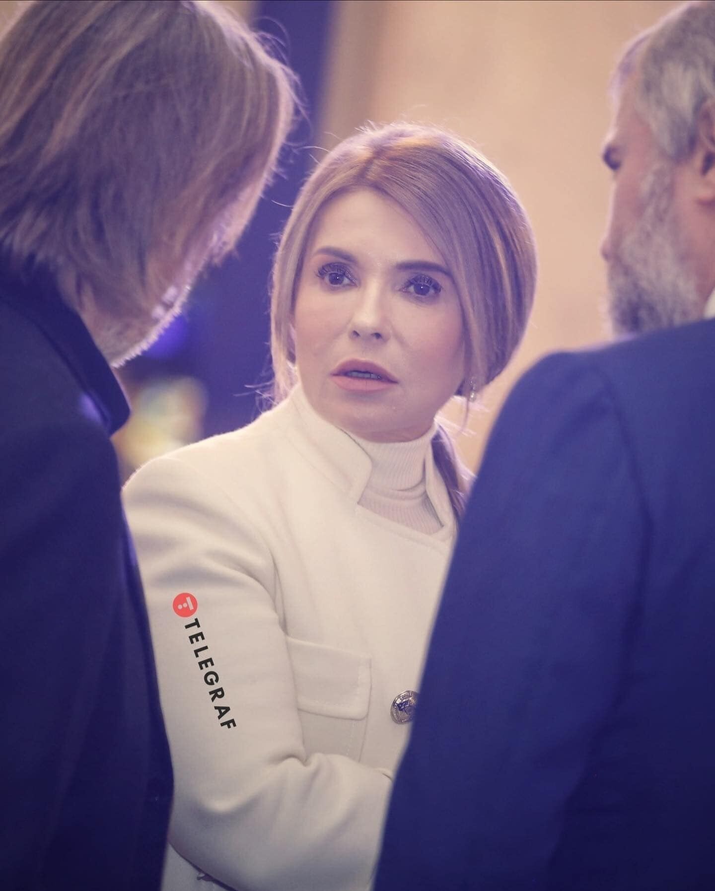 Тимошенко спілкувалася у Верховній Раді.