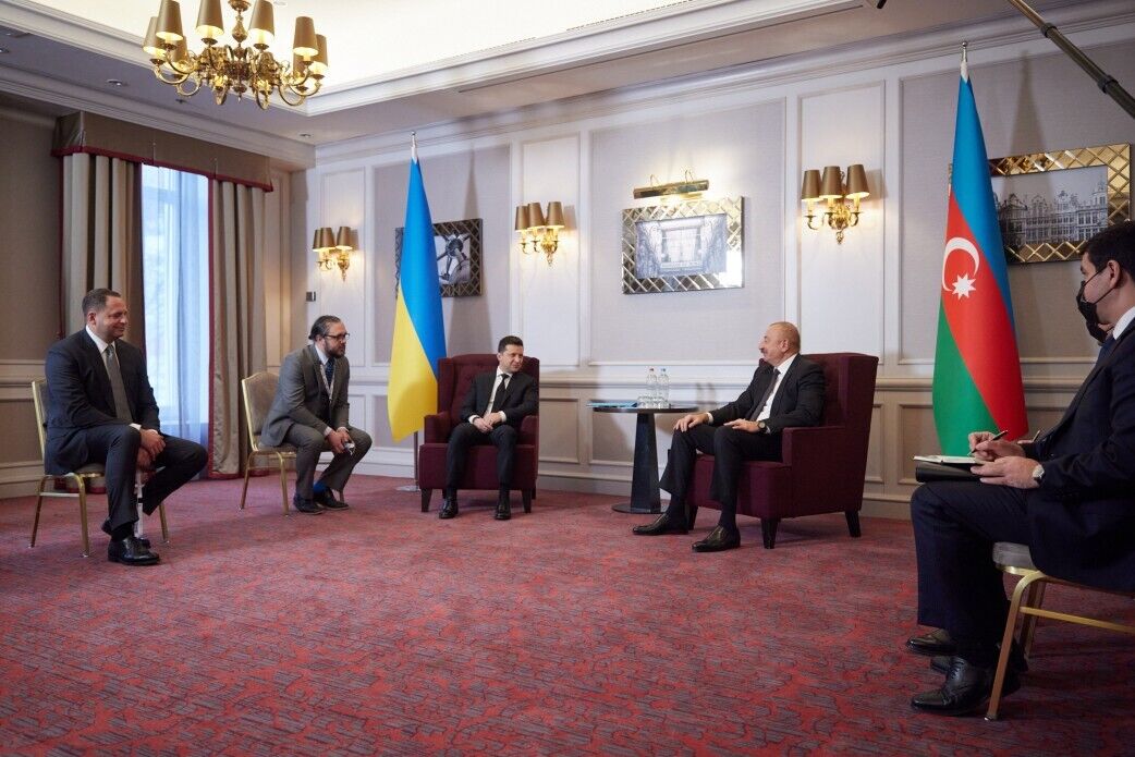 Зустріч лідерів України та Азербайджану.