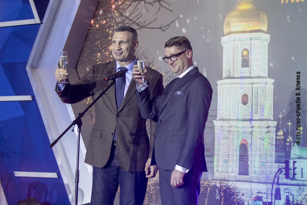 Кличко провел в мэрии дипломатический прием по случаю Нового года и Рождества