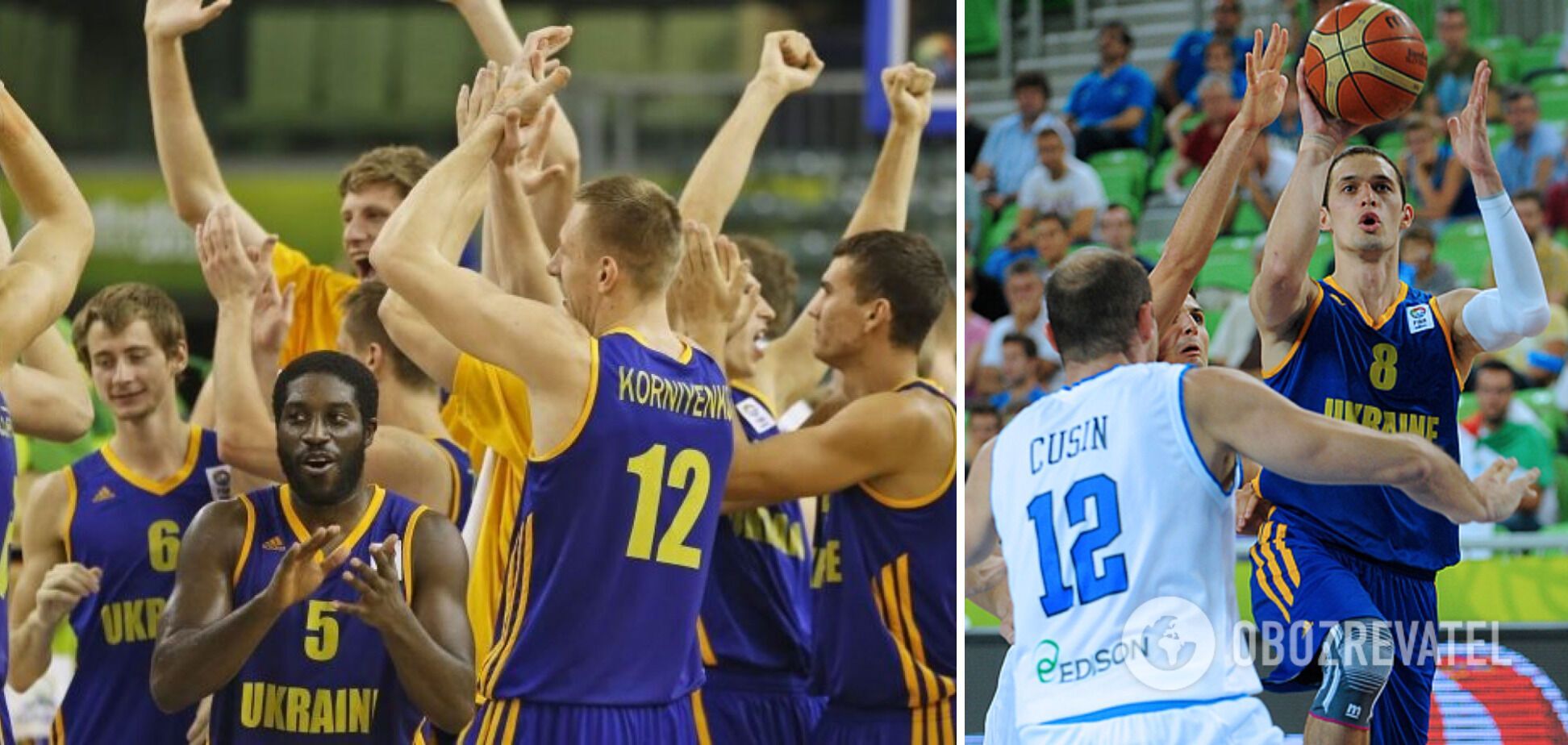 Евробаскет-2013 сборная Украины