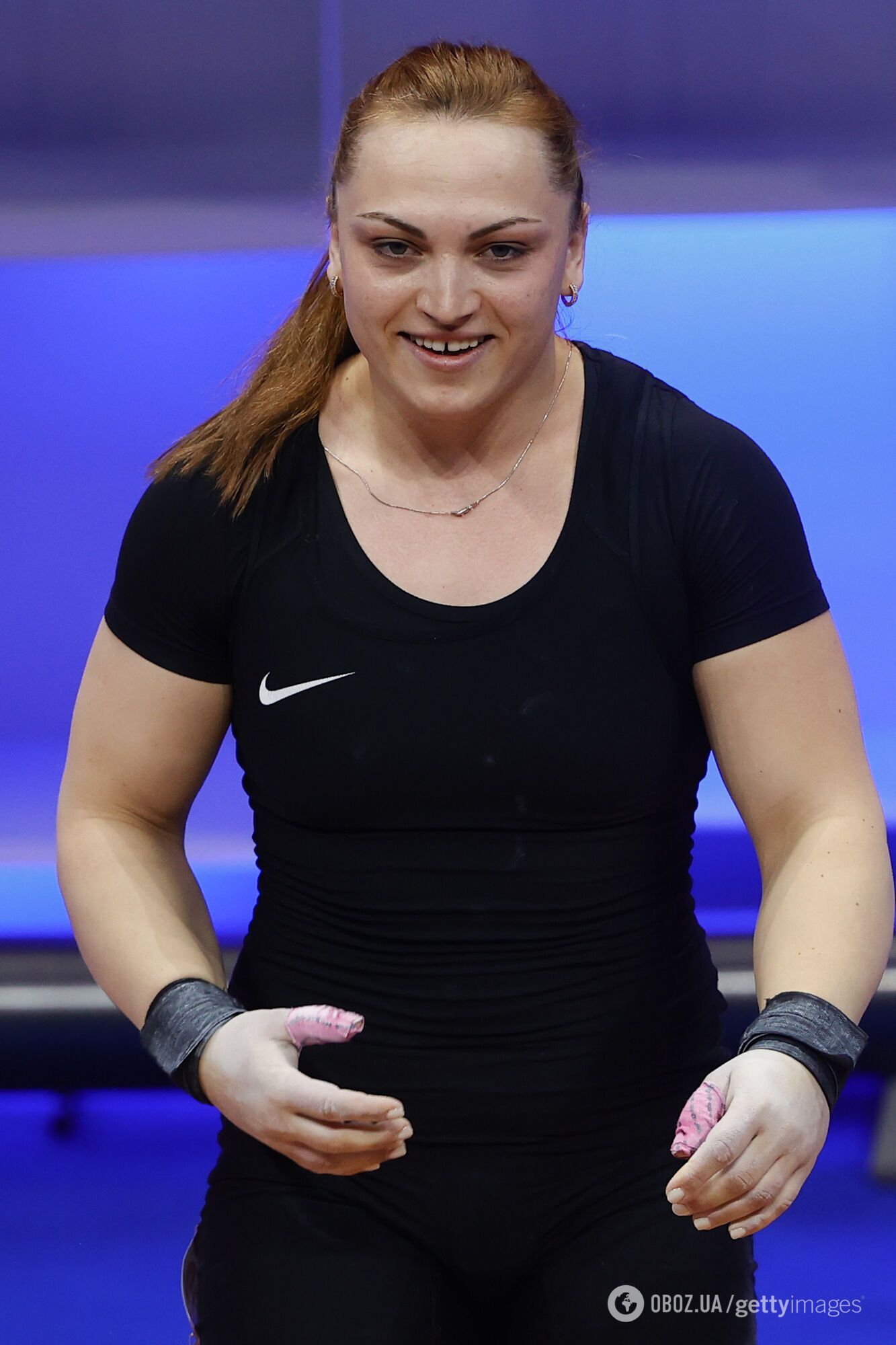 Чемпионка мира по тяжелой атлетике Алина Марущак