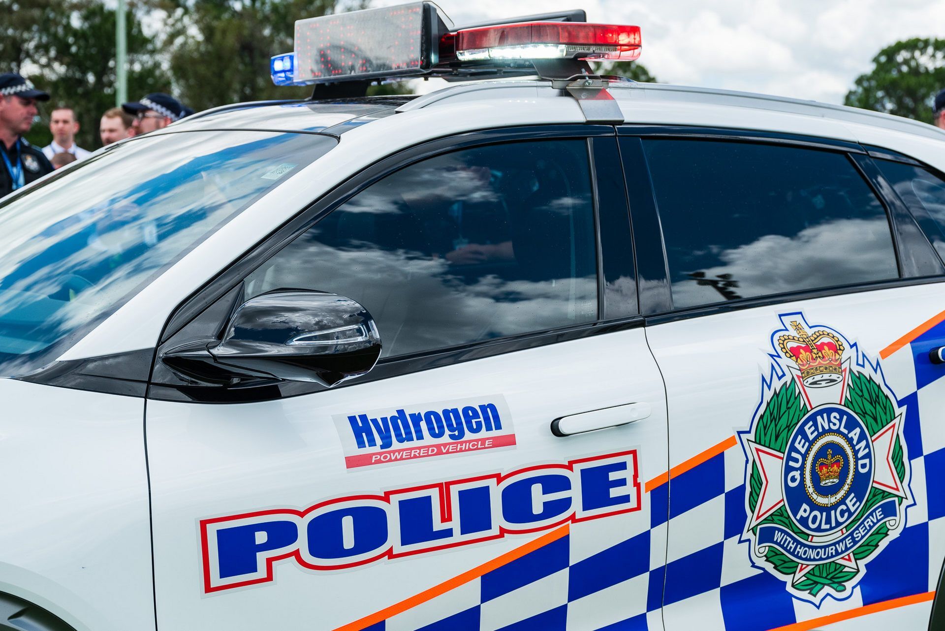 Водневий Hyundai Nexo заступив на службу в поліцію