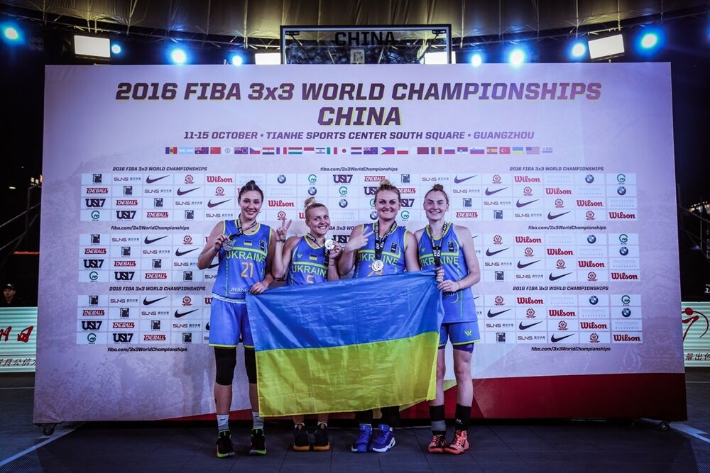 Жіноча збірна стала віцечемпіонкою світу 3х3.