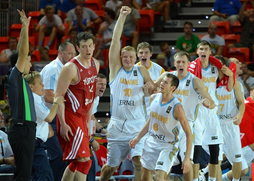 Мужская сборная Украины на чемпионате мира по баскетболу-2014.
