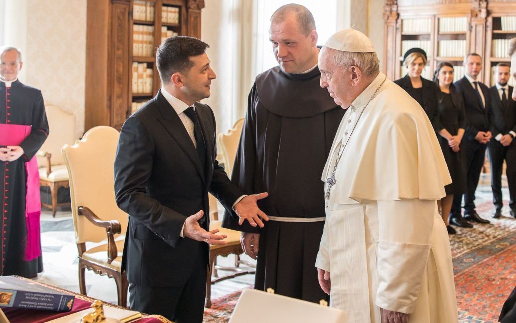 Папа Римский встречался с Зеленским