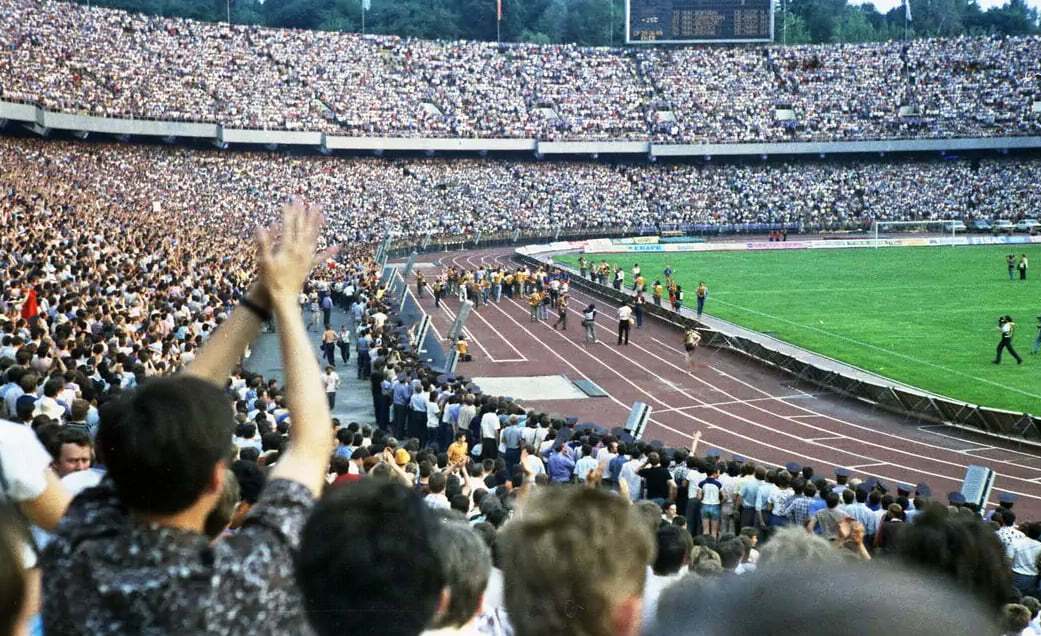 Останній матч Олега Блохіна у 1989 році.