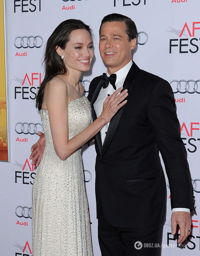 Анджелина Джоли и Брэд Питт были в браке 5 лет.