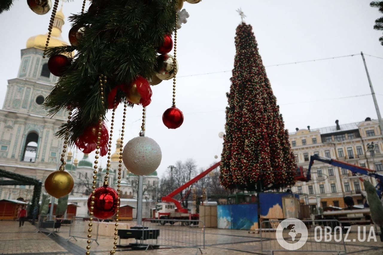 Главная новогодняя елка Украины.