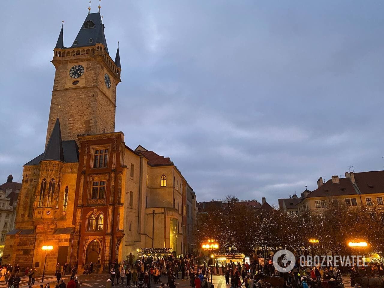 Староместкая площадь в Праге