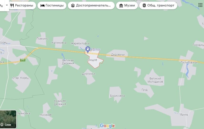 ДТП произошло возле села Пищев