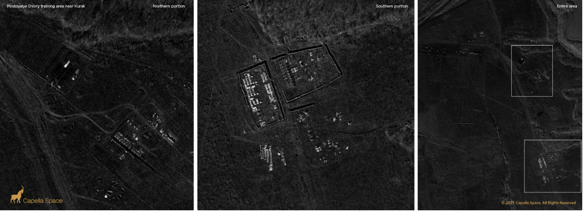 Супутникові знімки зафіксували переміщення військ РФ біля кордонів України