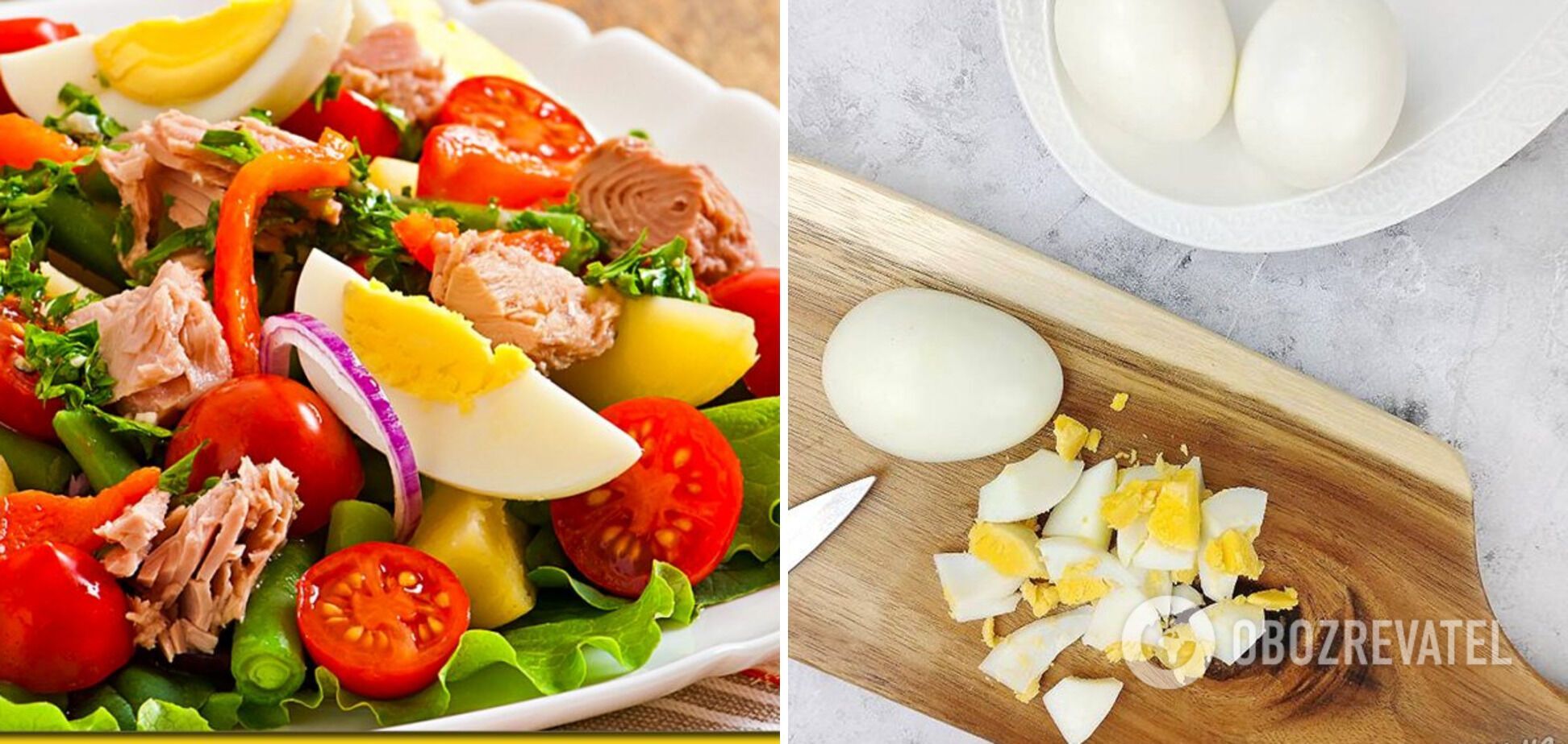 Домашний салат из простых ингредиентов 