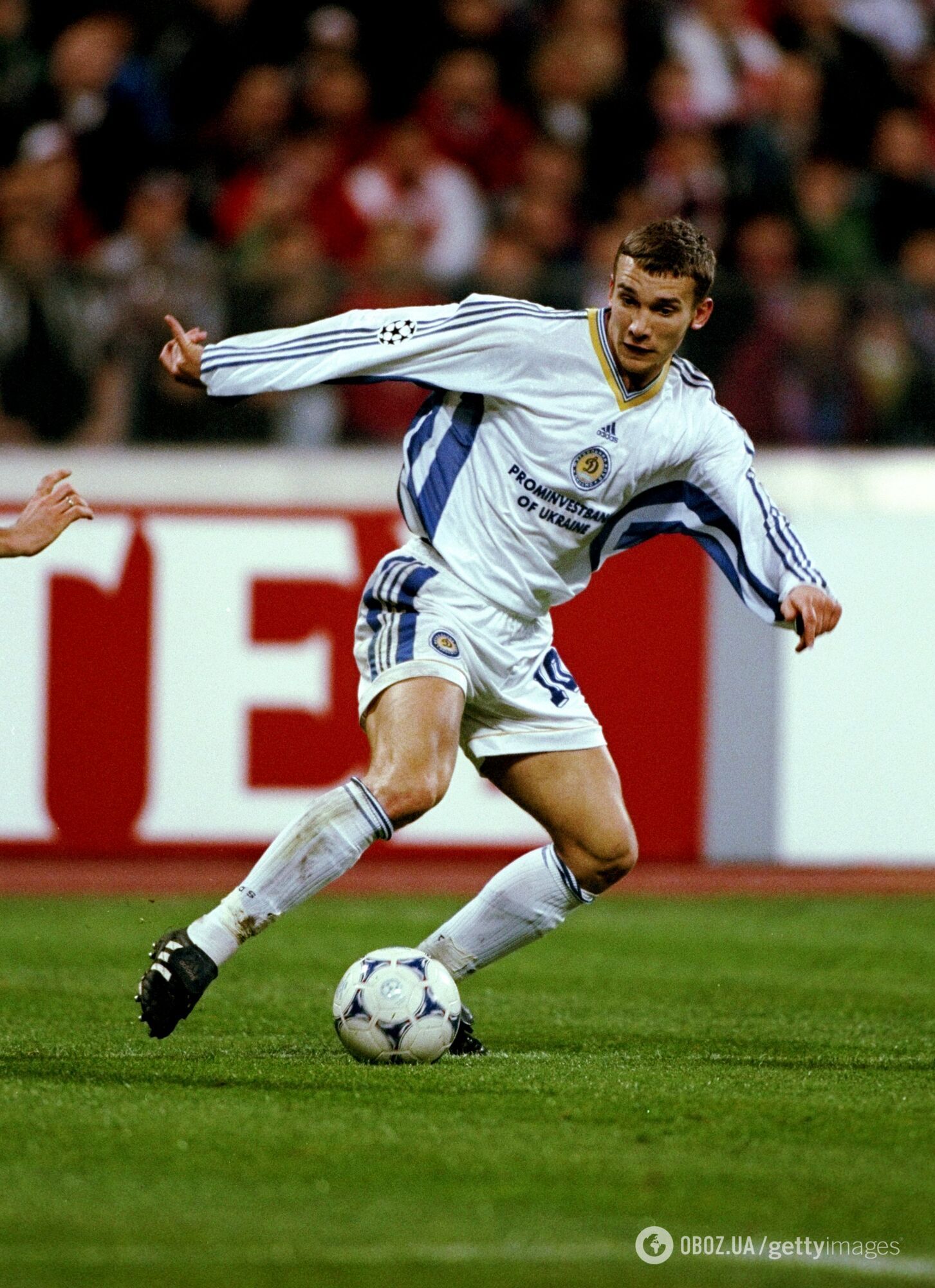 Шевченка у формі Динамо (1999 рік)