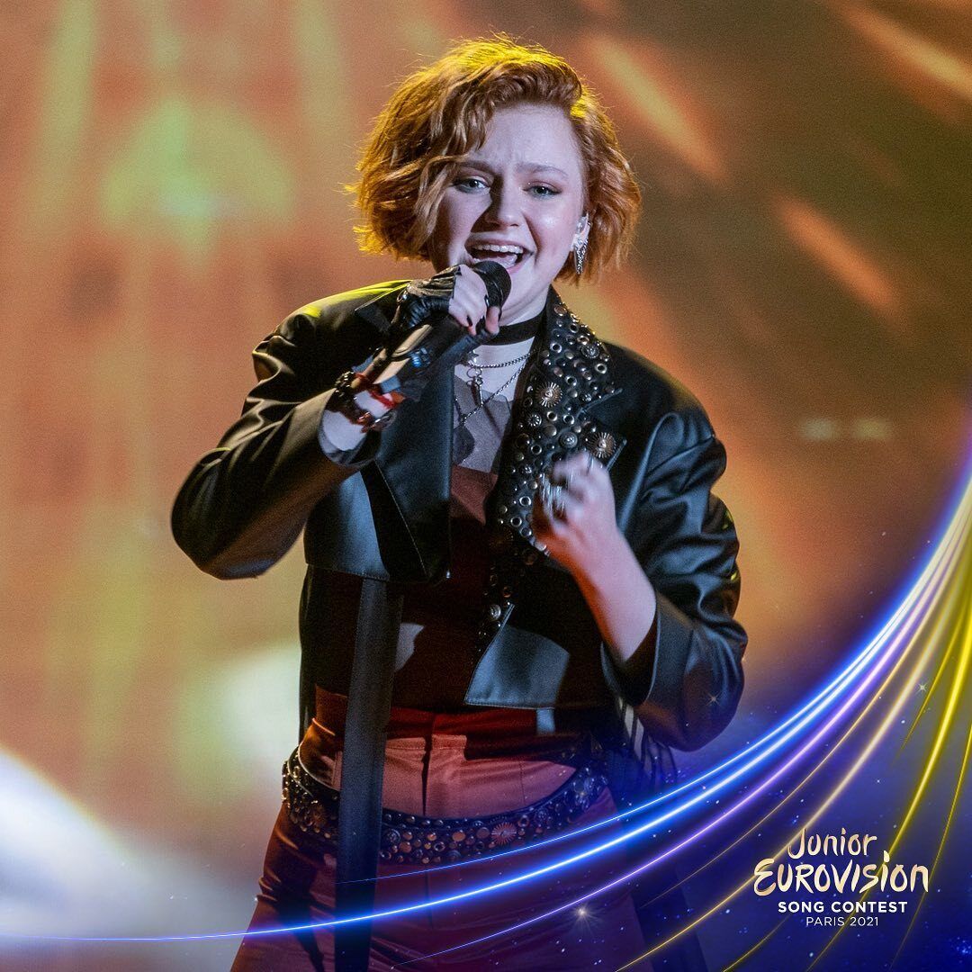 Украинка Елена Усенко заняла 6-е место на "Детском Евровидении"-2021
