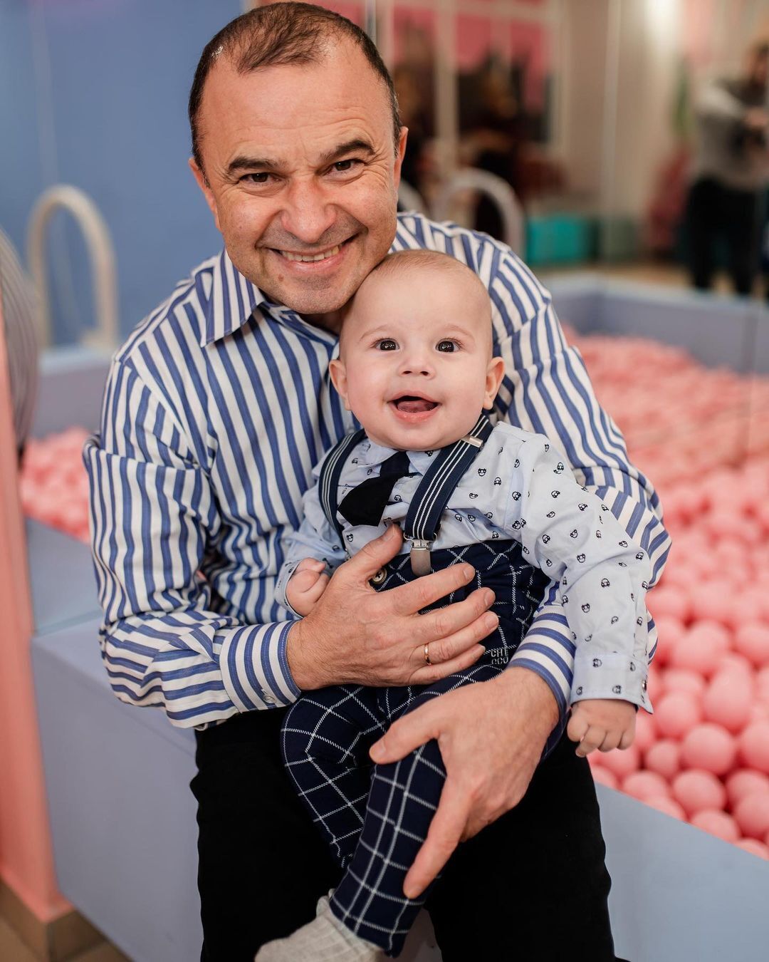 Виктор Павлик и его сын Миша