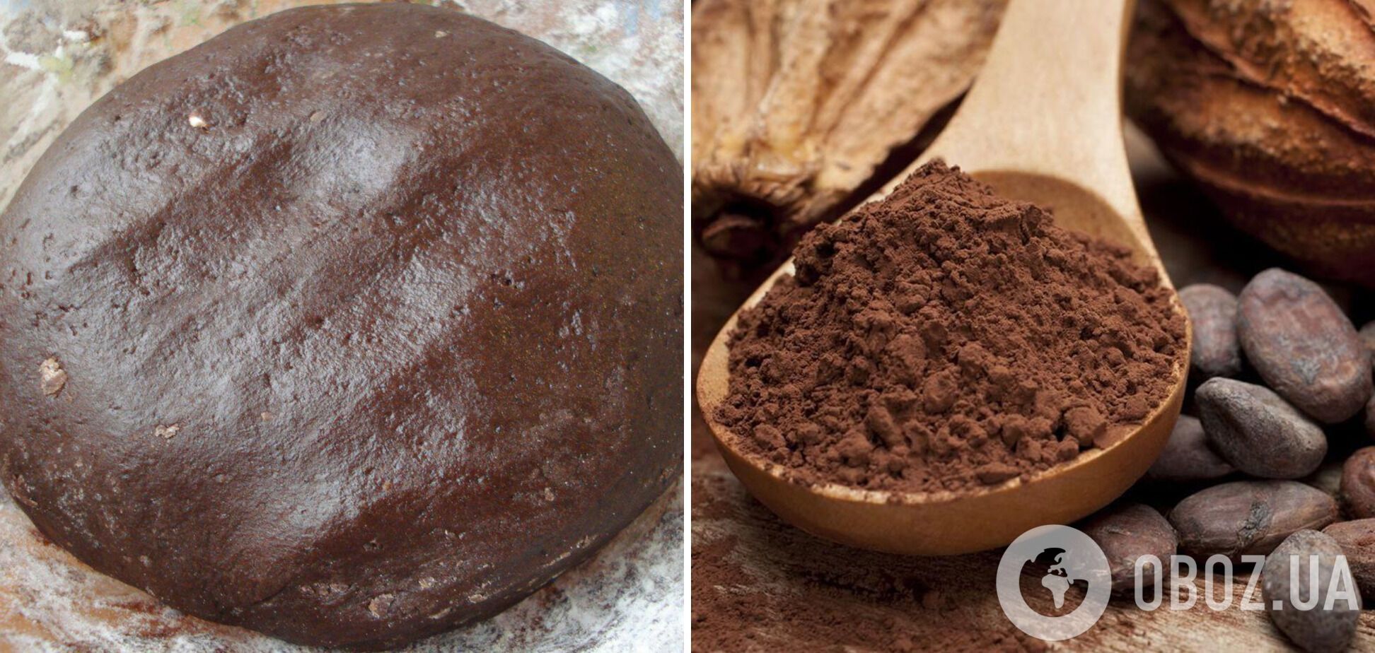 Шоколадное тесто для печенья