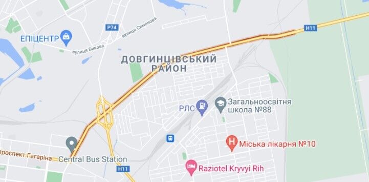 ДТП трапилася на Дніпропетровському шосе в Кривому Розі